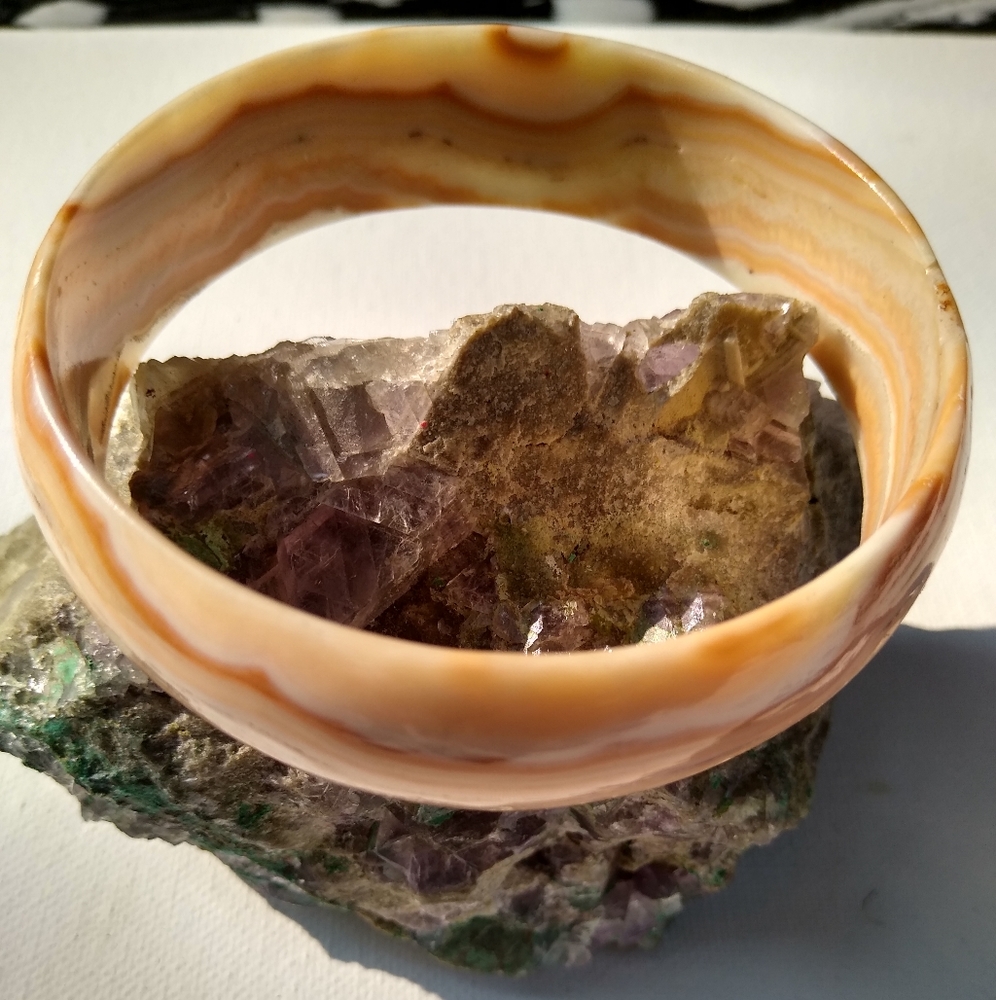 Vintage Shell Bangle - image 2